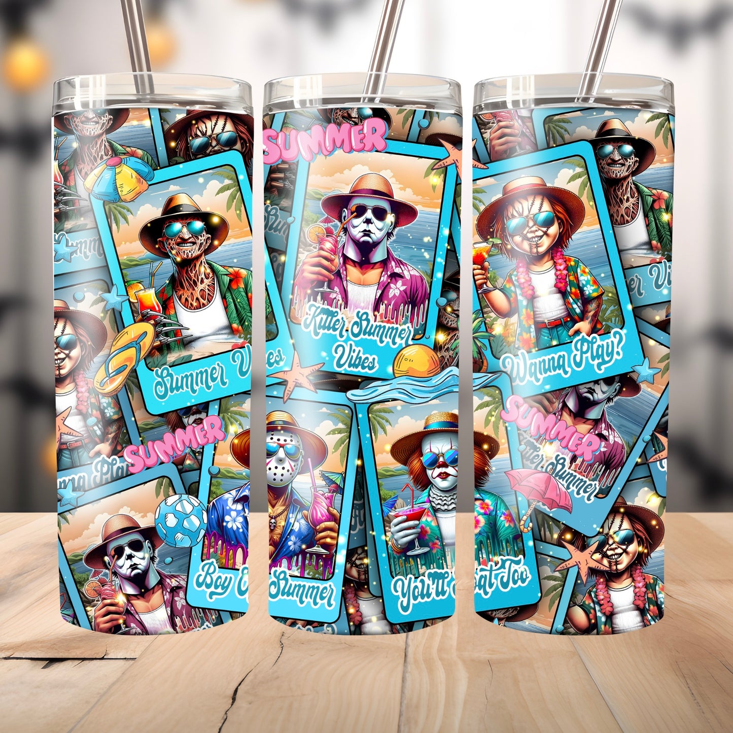 Summerween Selfie Tumbler