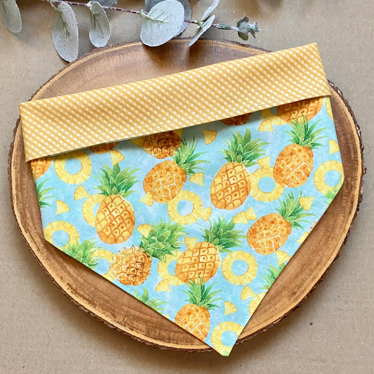 Pineapple Dog Bandana
