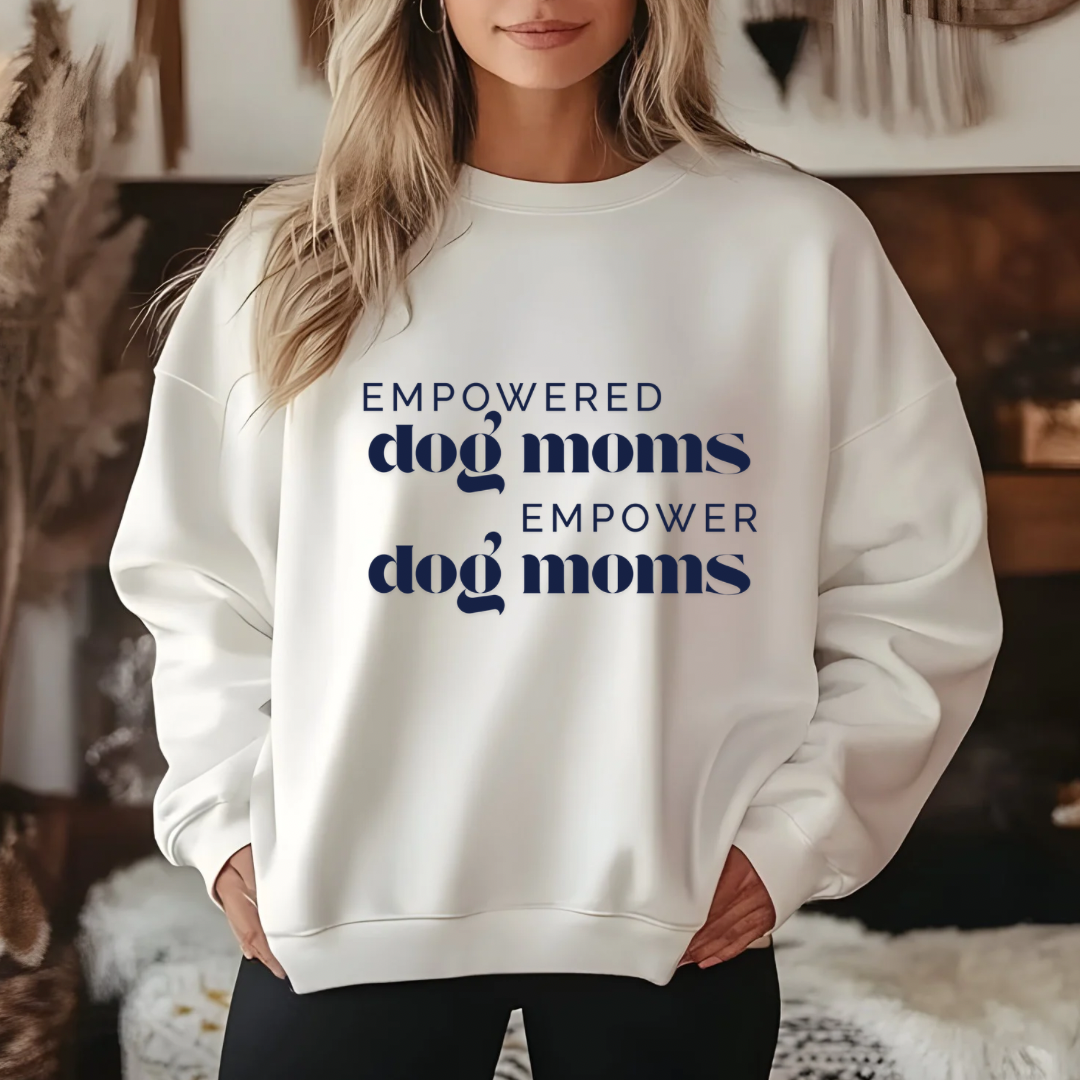 Empowered Dog Moms Crewneck