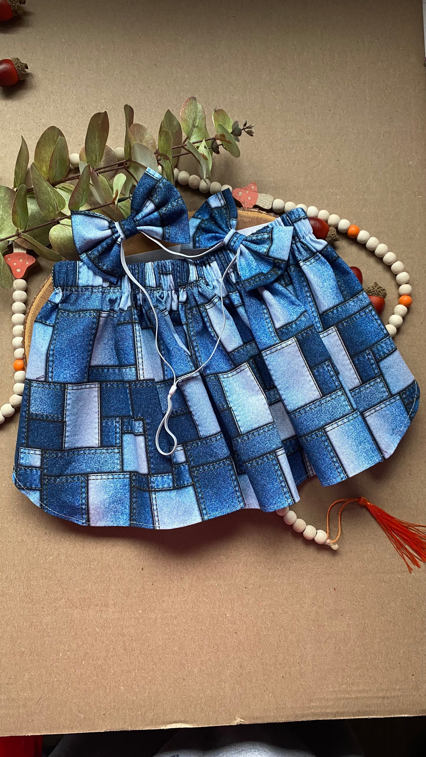 Denim Patch Build-a-Skirt