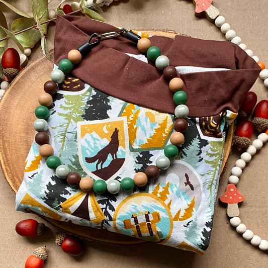 Camping Life Beaded Collar