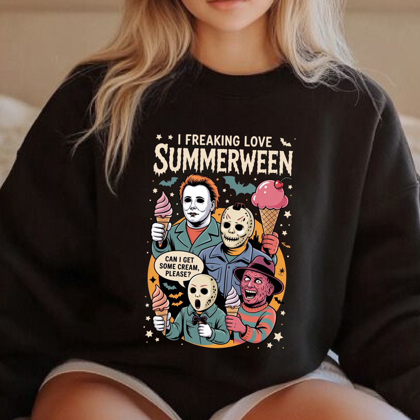 I Love Summerween Crewneck/ Hoodie