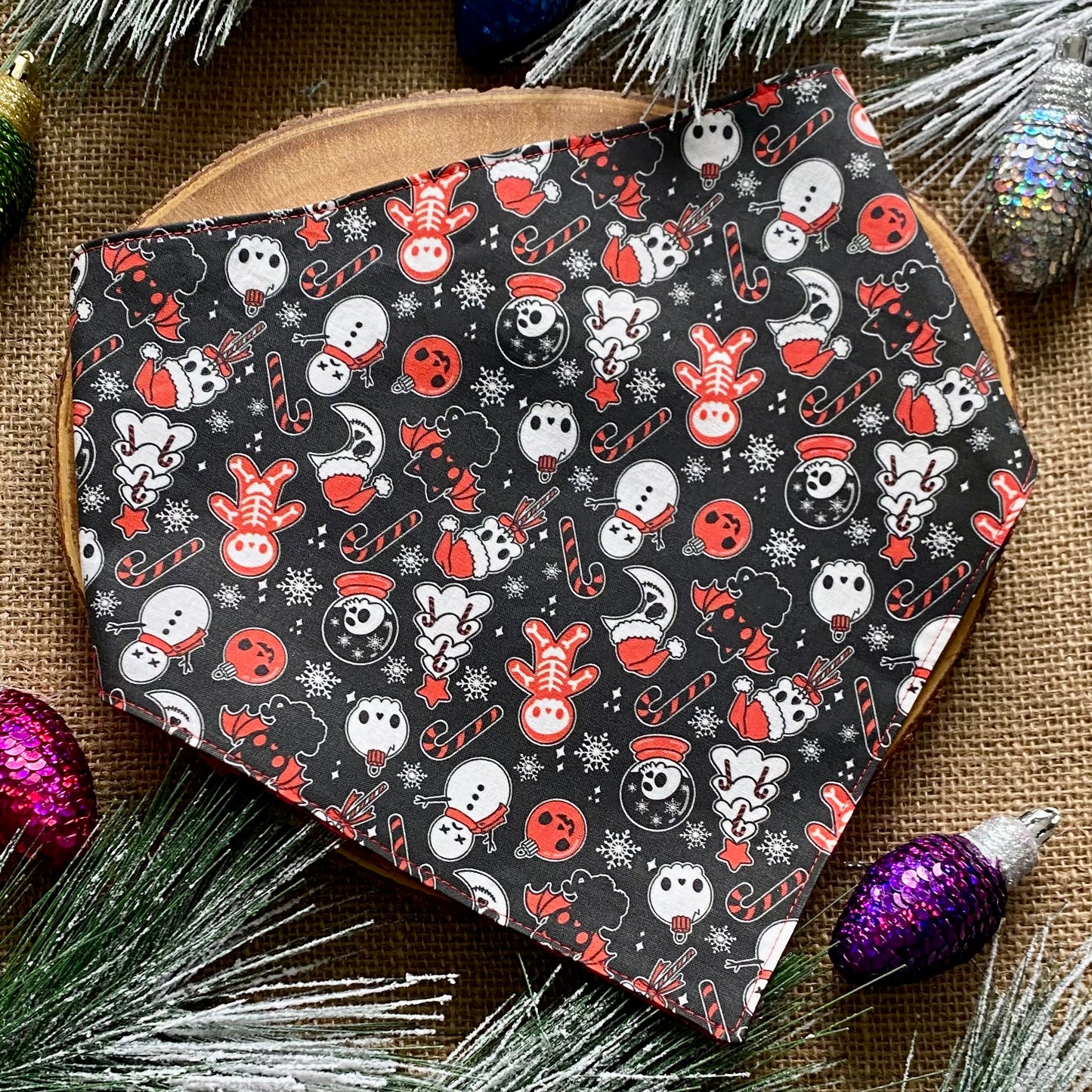 Spookmas Vibes Dog Bandana