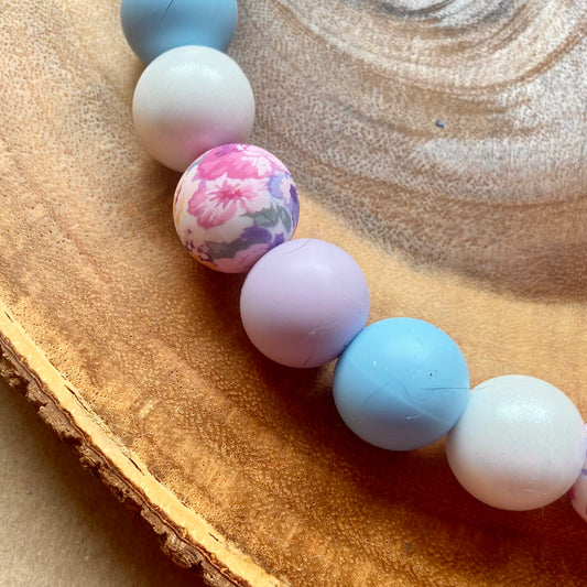 Summer Bouquet Dog Beaded Collar