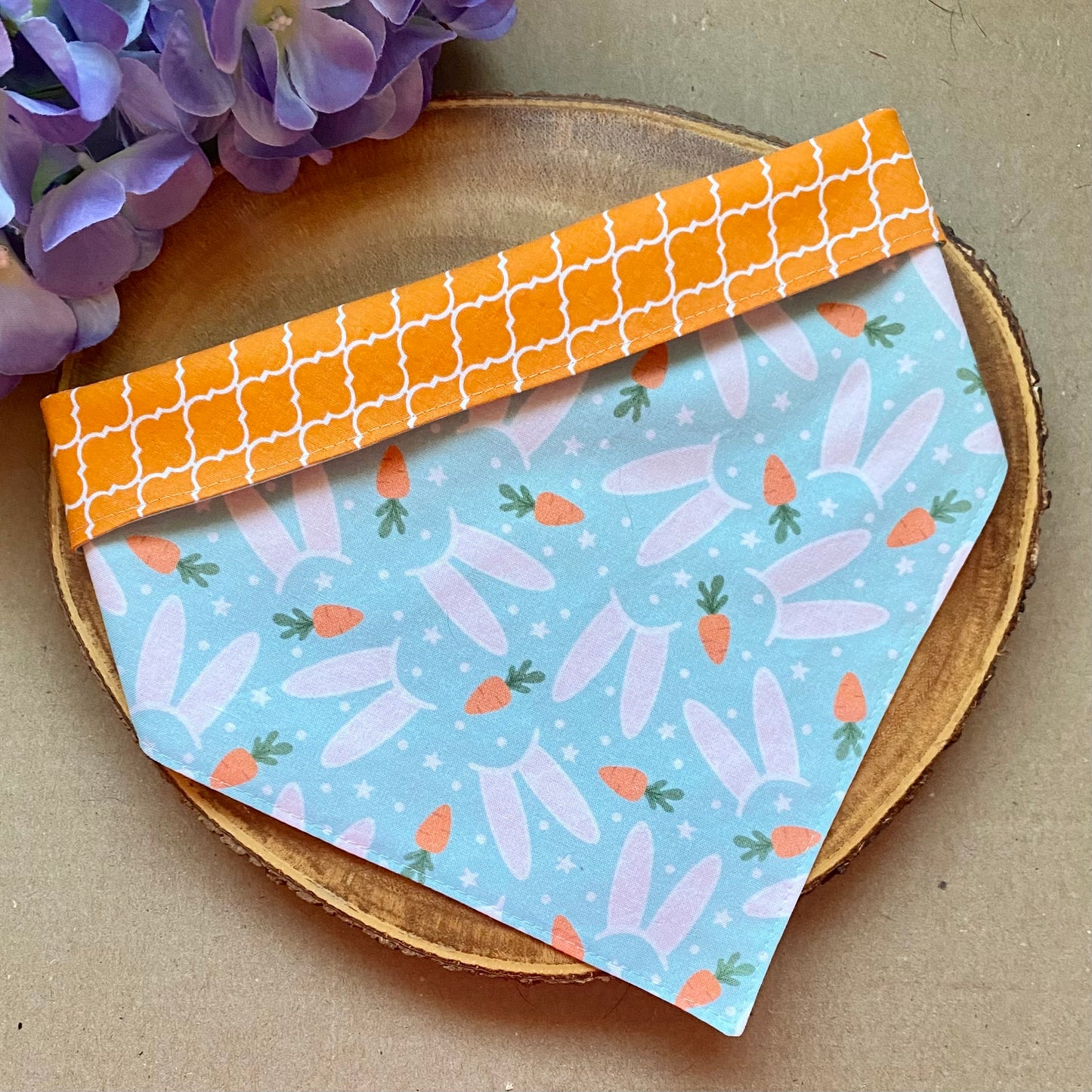 Bunny Ears Dog Bandana