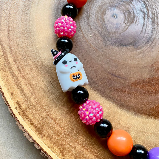 Cute Boos Beaded Collar