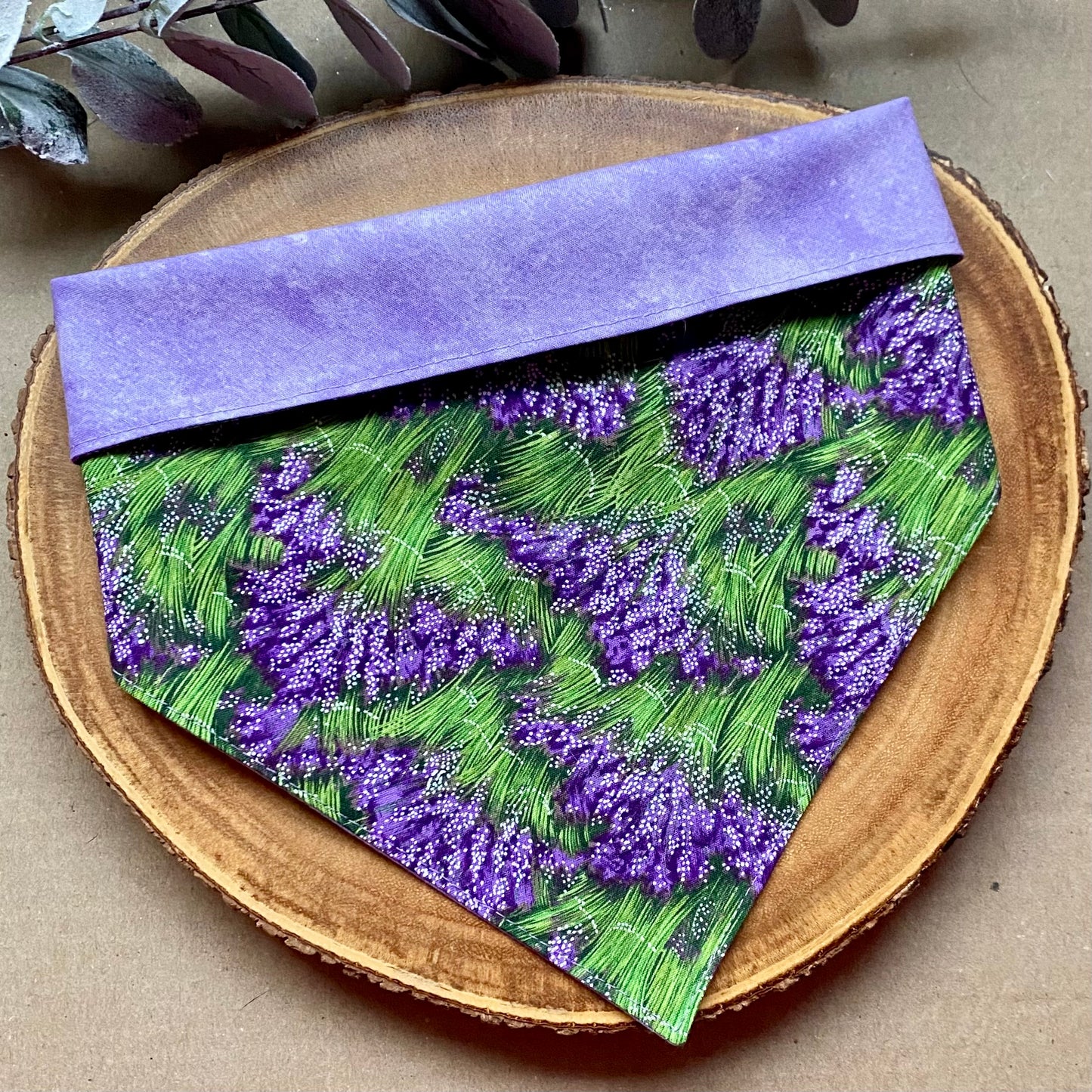 Lavender Fields Dog Bandana