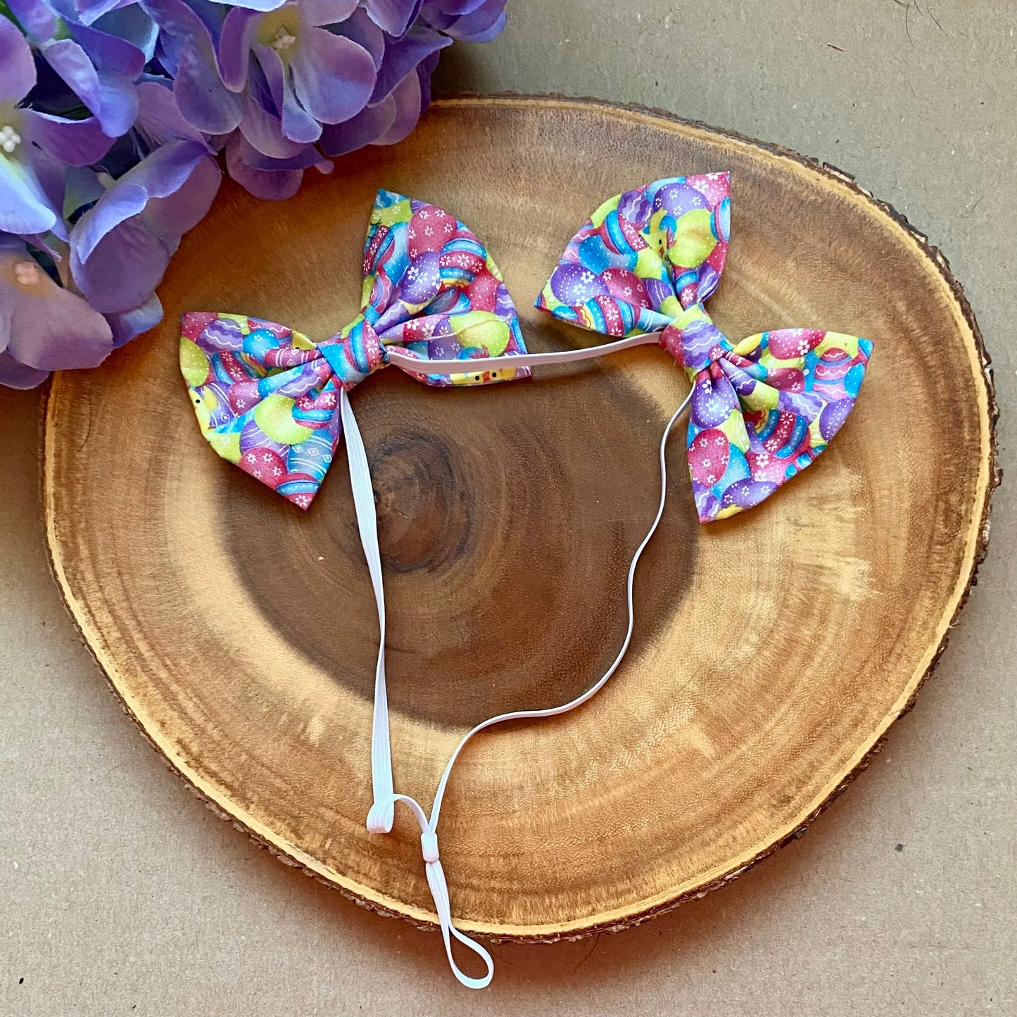 Easter Egg Double Bows