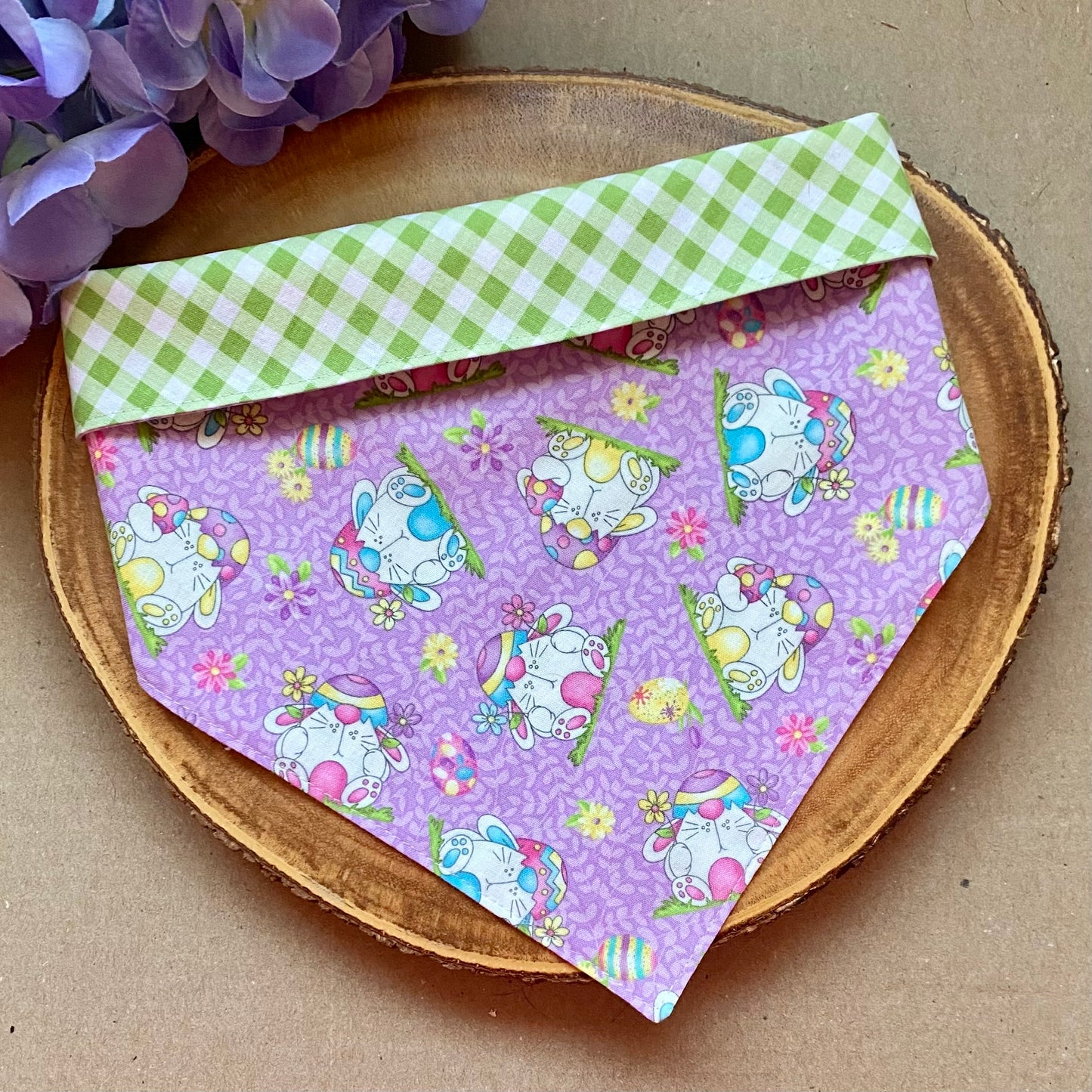 Hoppy Bunny Dog Bandana