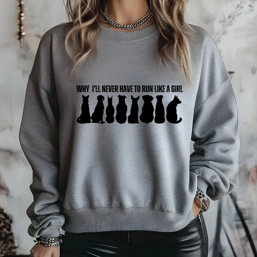 Run Like A Girl Crewneck