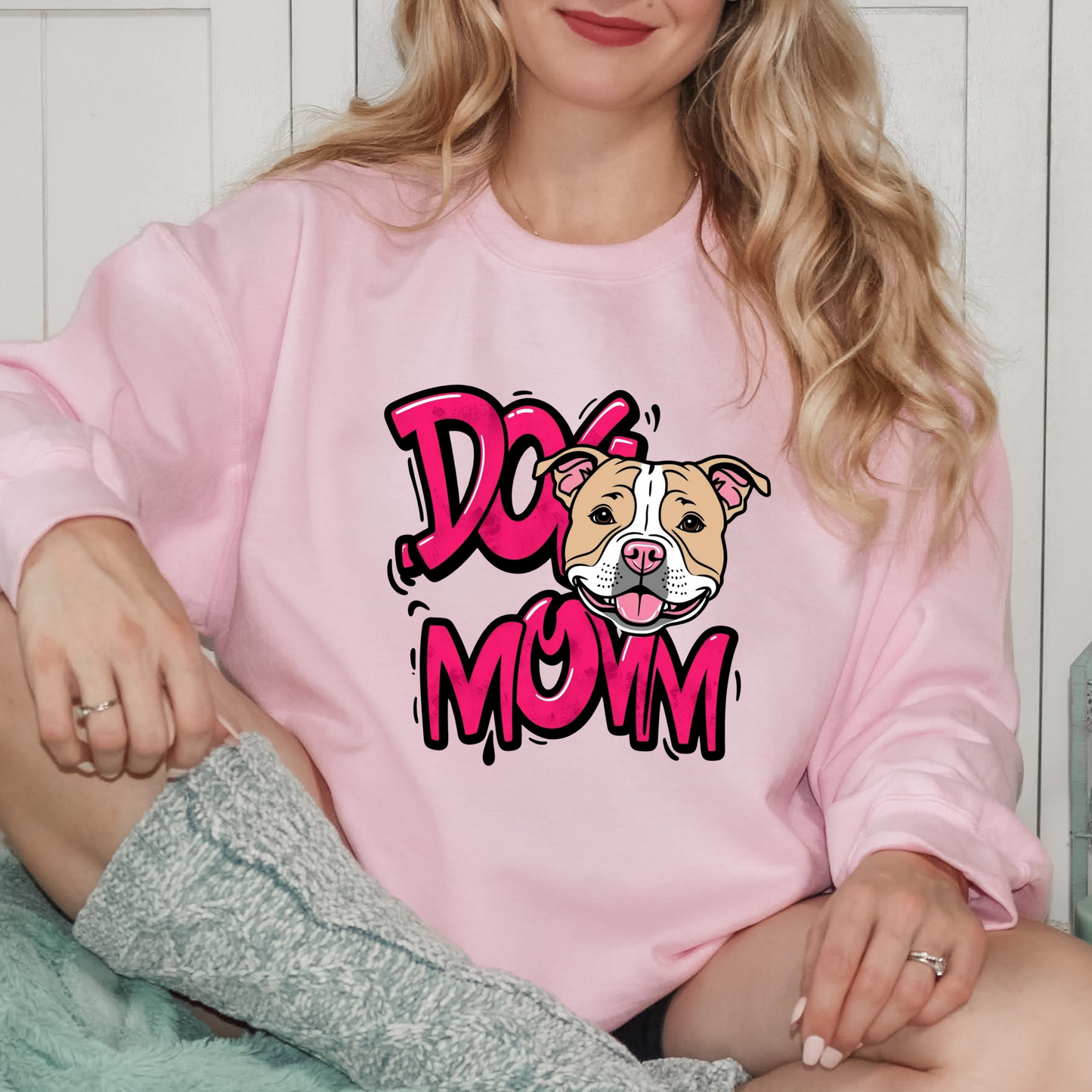 Neon Bully Mom Crewneck