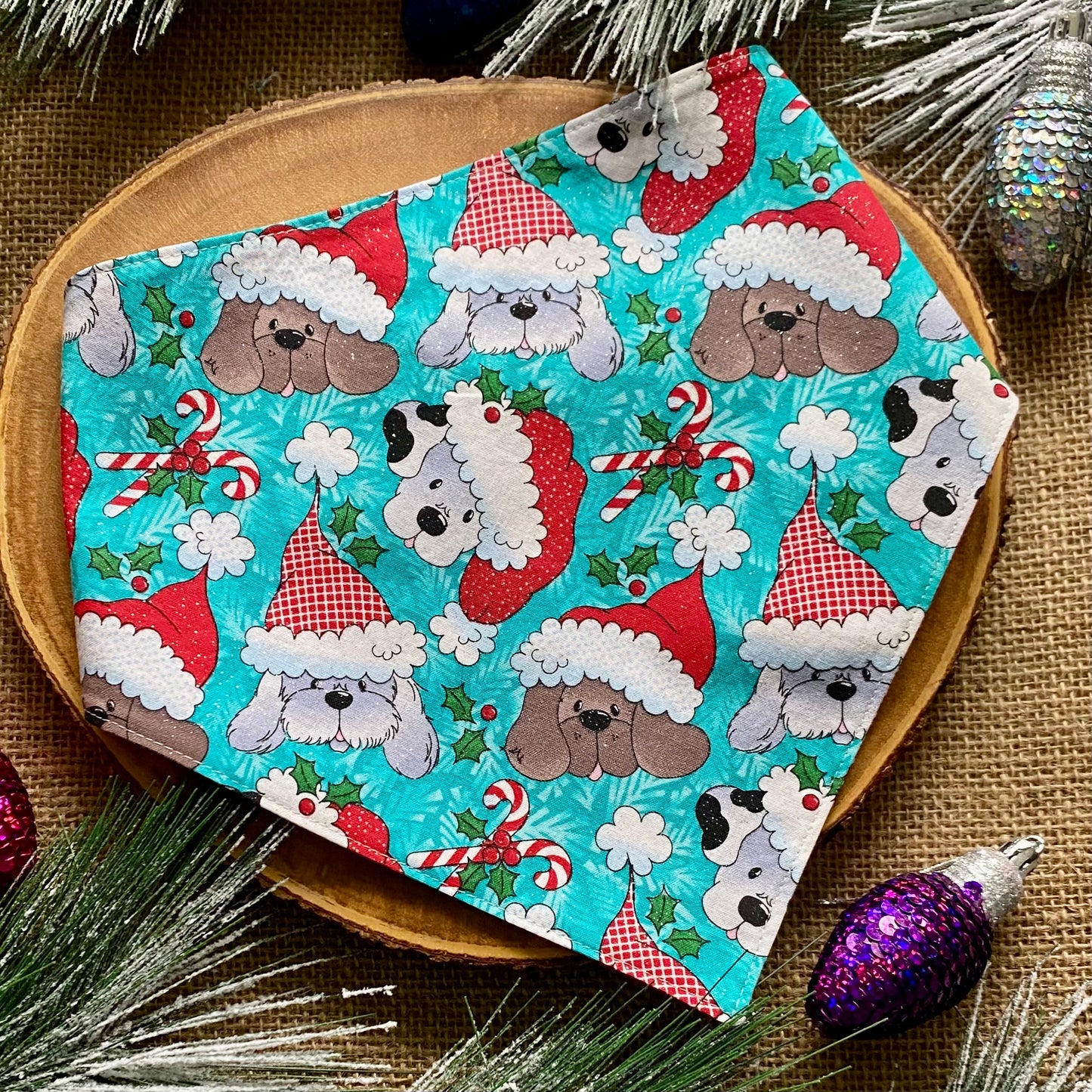 Santa Paws Dog Bandana