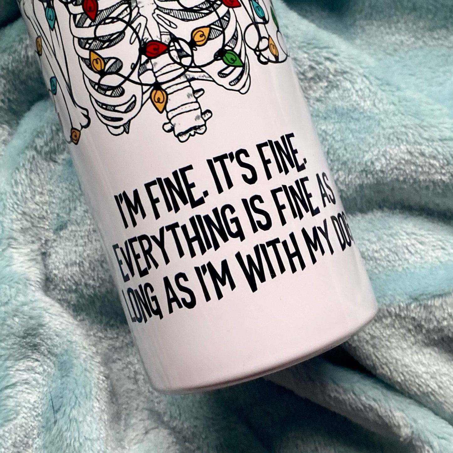 Christmas Skeleton Tumbler