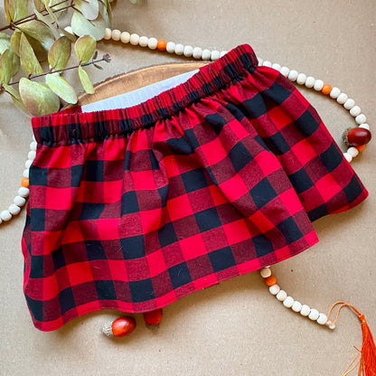 Buffalo Plaid Build-a-Skirt