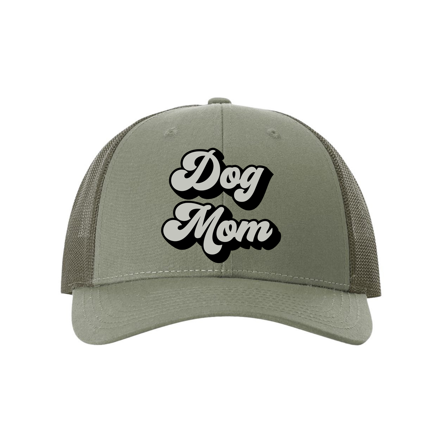 Dog Mom Hat by Bully Love Boutique featuring a stylish design and comfortable fit for dog lovers.