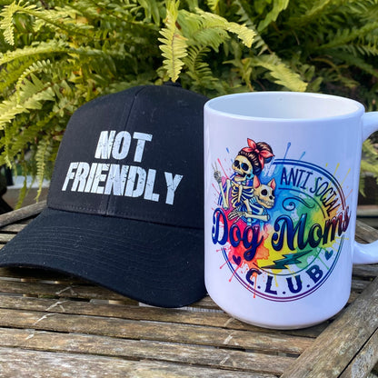 Anti Social Dog Mom Mug