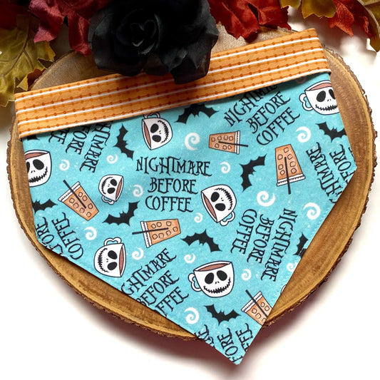 Nightmare Before Coffee Bandana