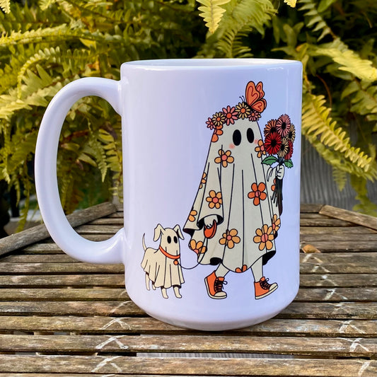 Even Ghosts Use Leashes Mug