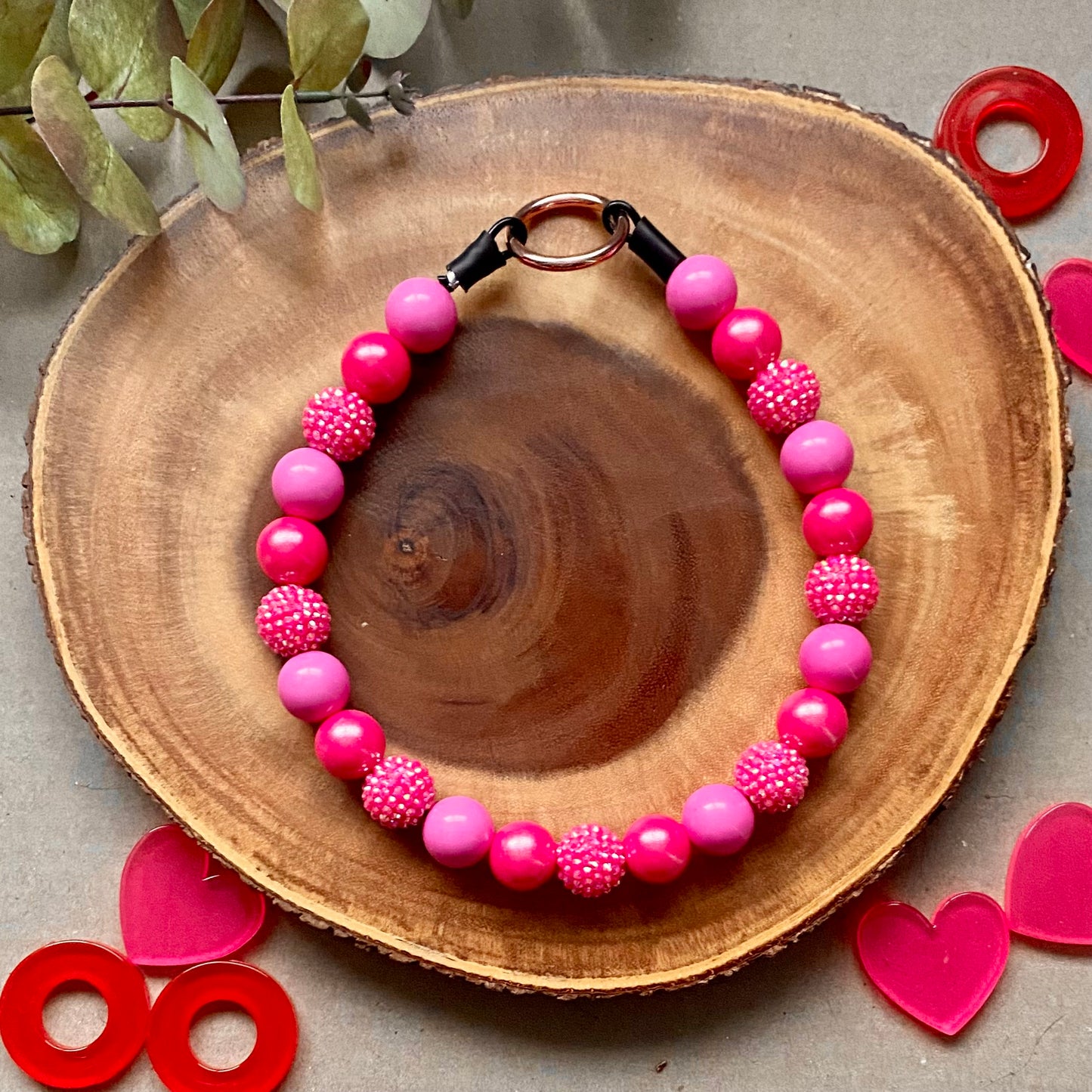 Pinkalicious Beaded Collar