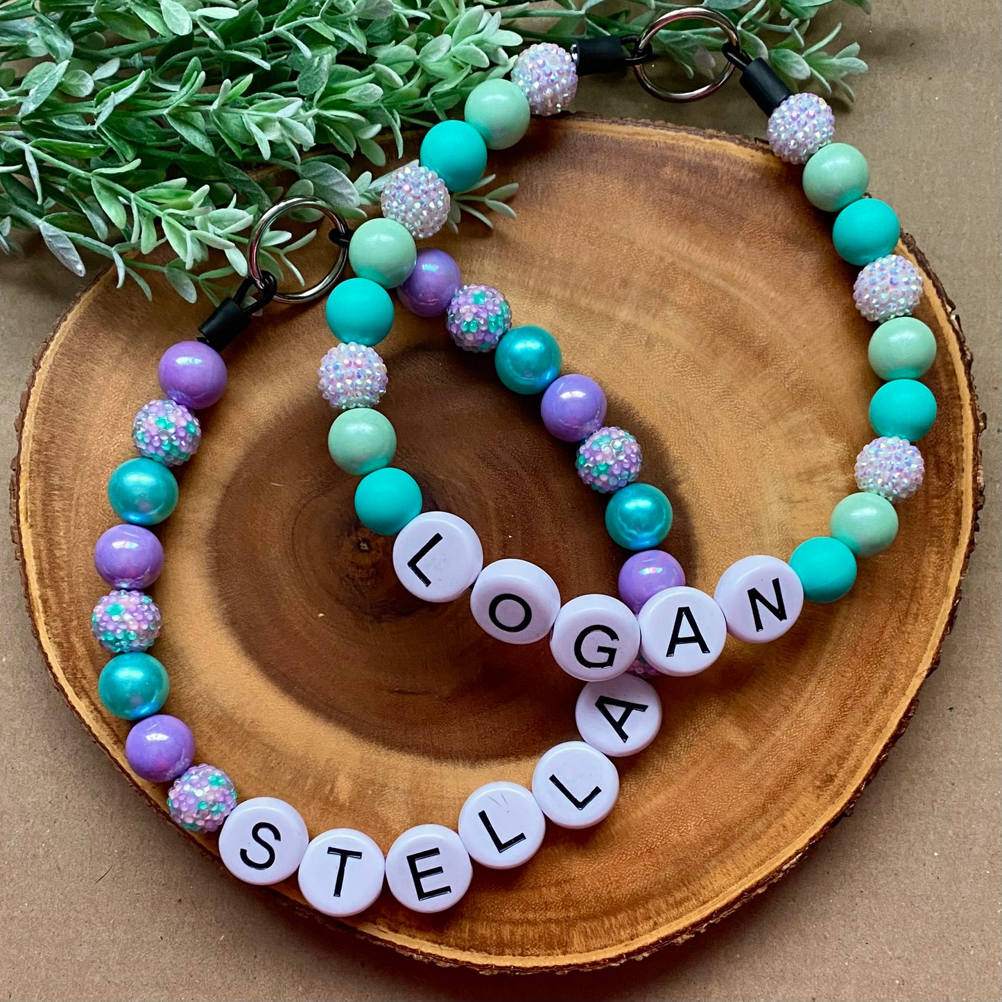 Add-on Only: JUMBO Personalized Alphabet Letter Beads (Custom Names) - Bully Love Boutique