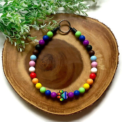 Pride Flag Beaded Collar