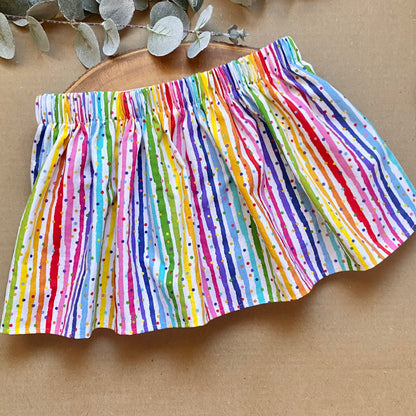 Summer Stripes Dog Skirt