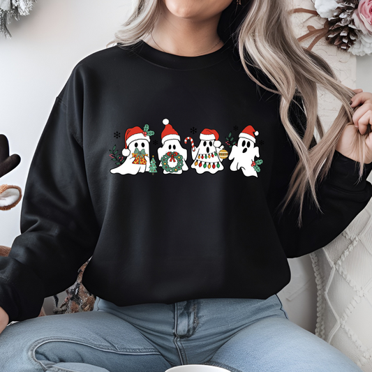 Ghostly Christmas Crewneck