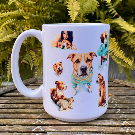 Custom Pet 15oz Mug