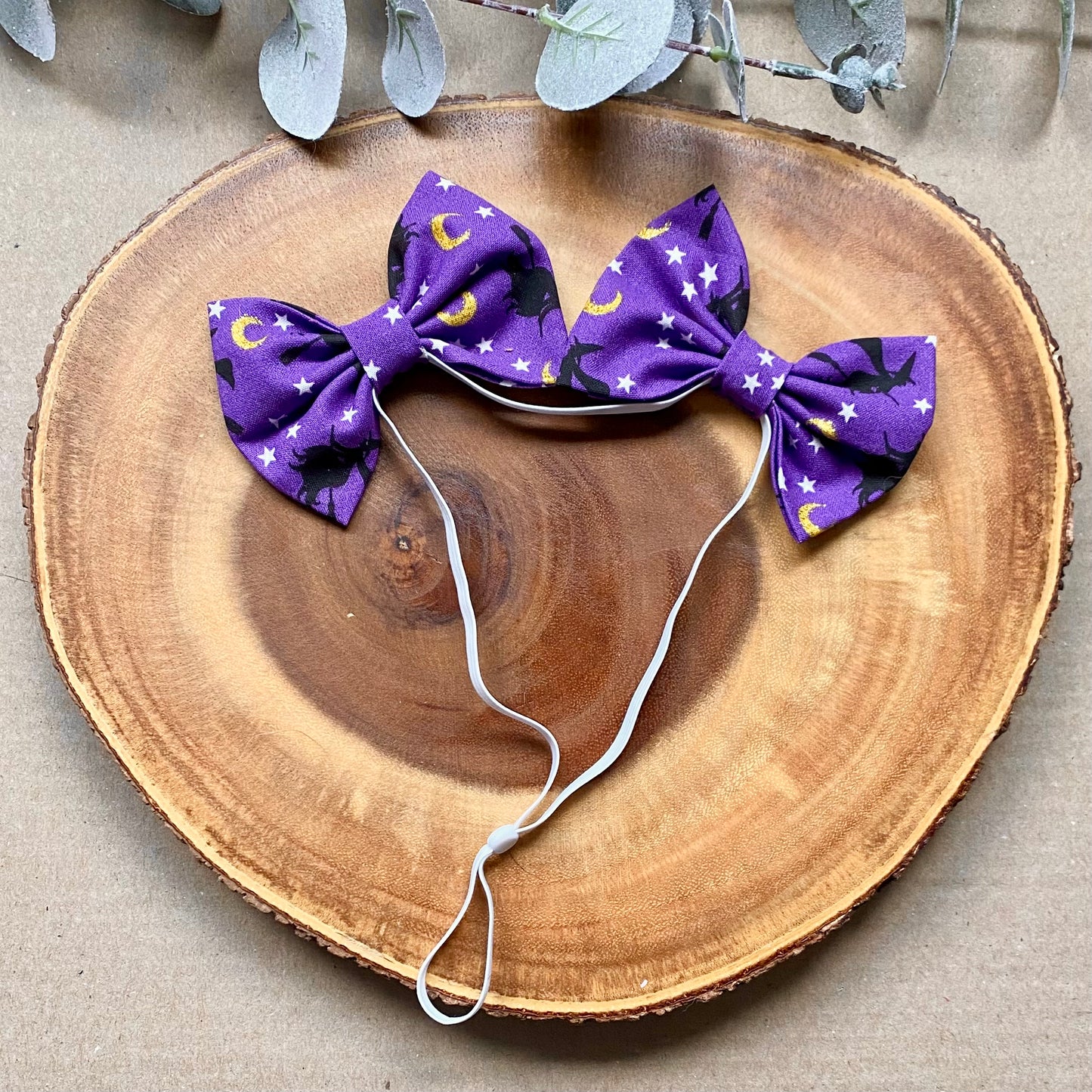 Season of the Witch Dog Double Bows