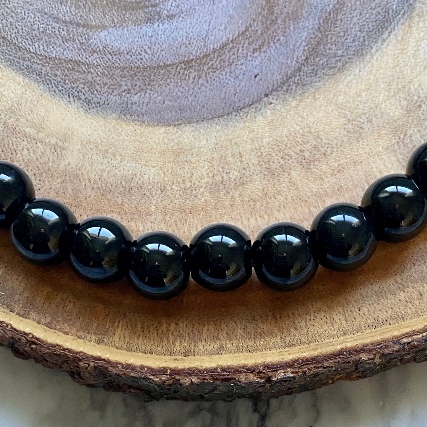 Onyx Beaded Collar