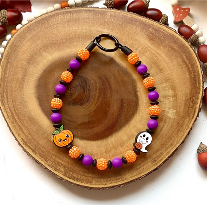 Cutesy Halloween Beaded Collar