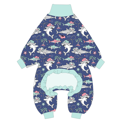 PRE SALE Cowboy Sharks Dog Pajamas