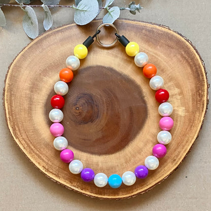 Summer Pearls Beaded Collar