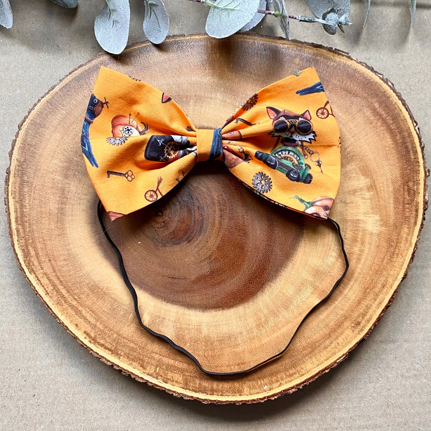 Costume Party Dog Bowtie & Head Bow