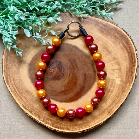 Sunrise Bubblegum Dog Beaded Collar
