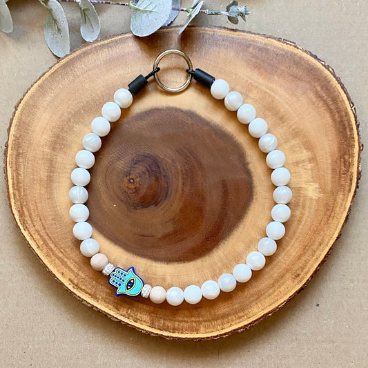 Evil Eye Beaded Collar