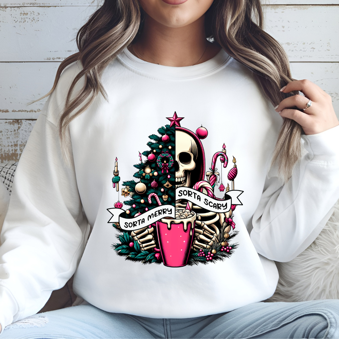 Sorts Merry Sorta Scary Crewneck