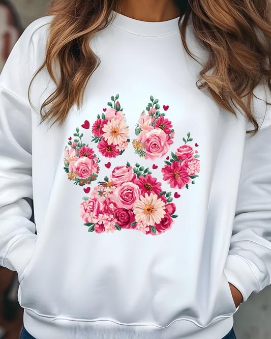 Flower Pawer Crewneck