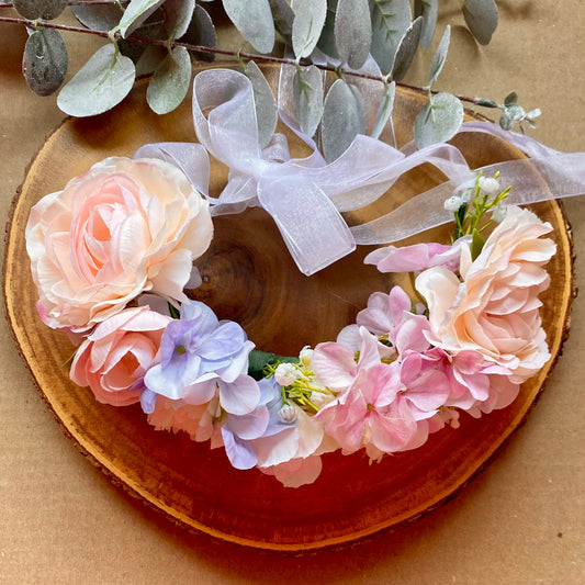 Pastel Love Flower Crown