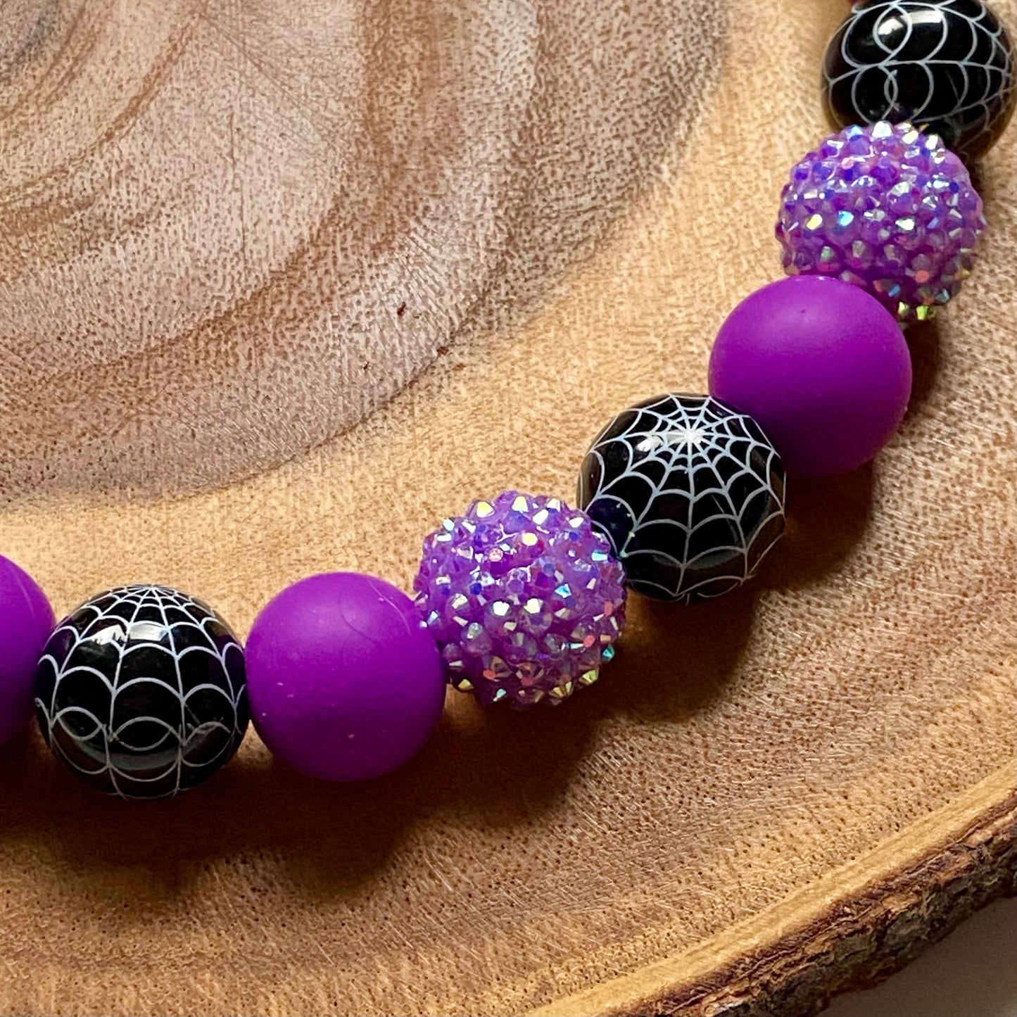 Purpleicious Beaded Collar