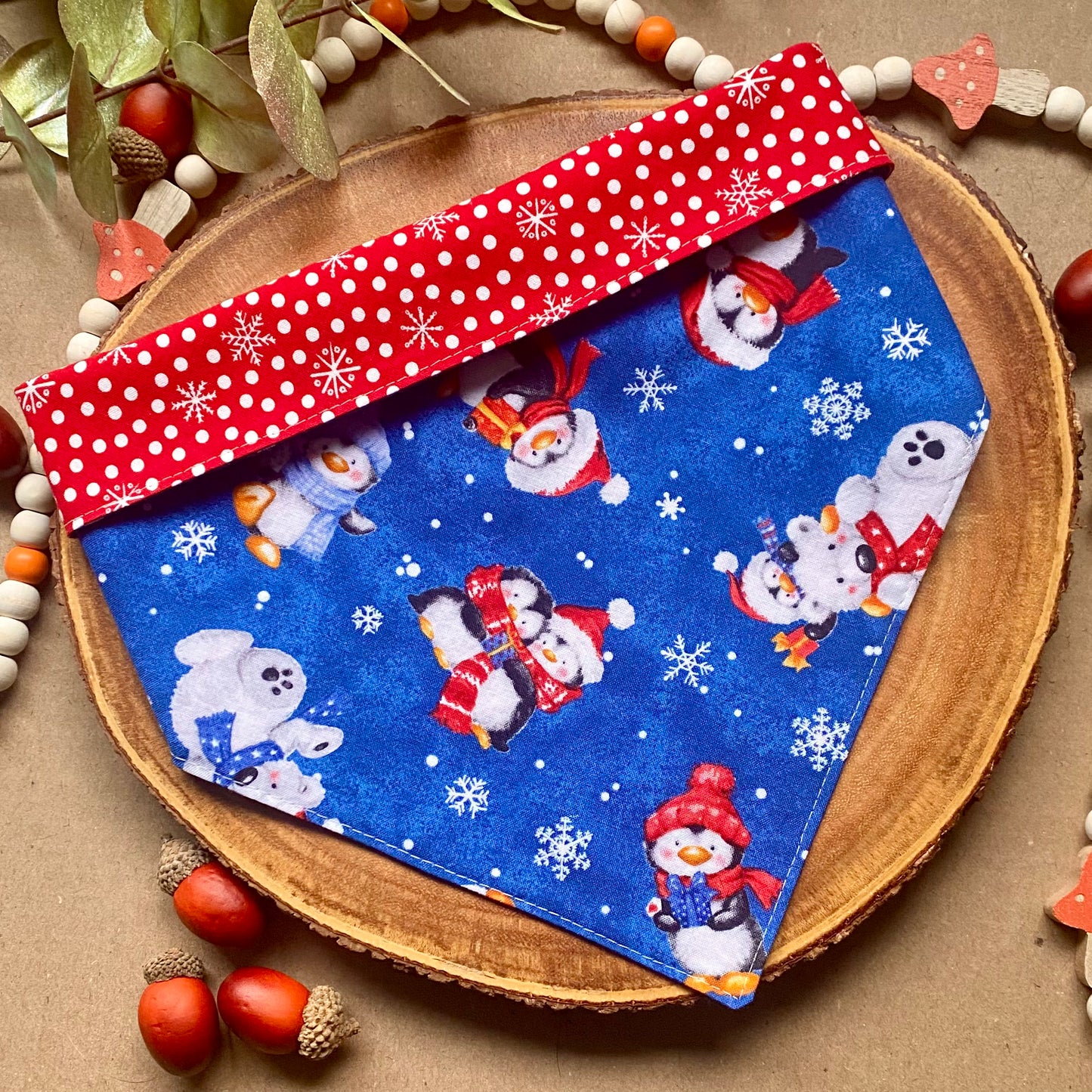 Penguin Christmas Bandana