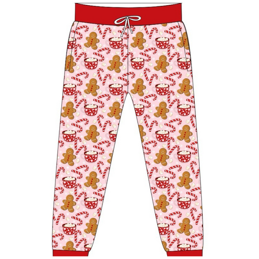 Gingerbread ‘n Milk Human Pajama Pants