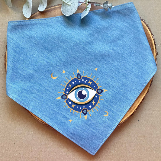 Evil Eye Dog Bandana