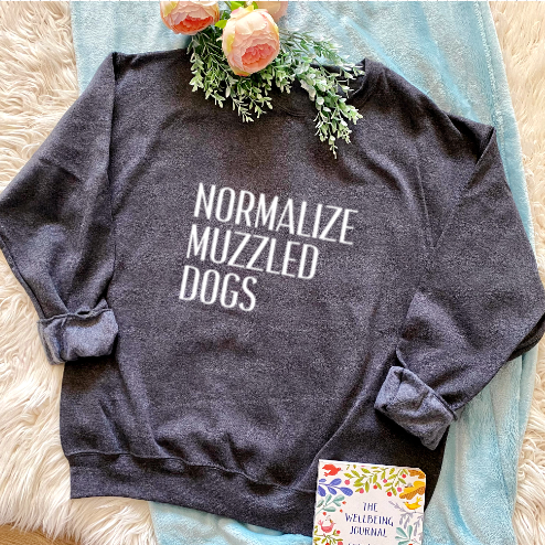 Normalize Muzzled Dogs Crewneck