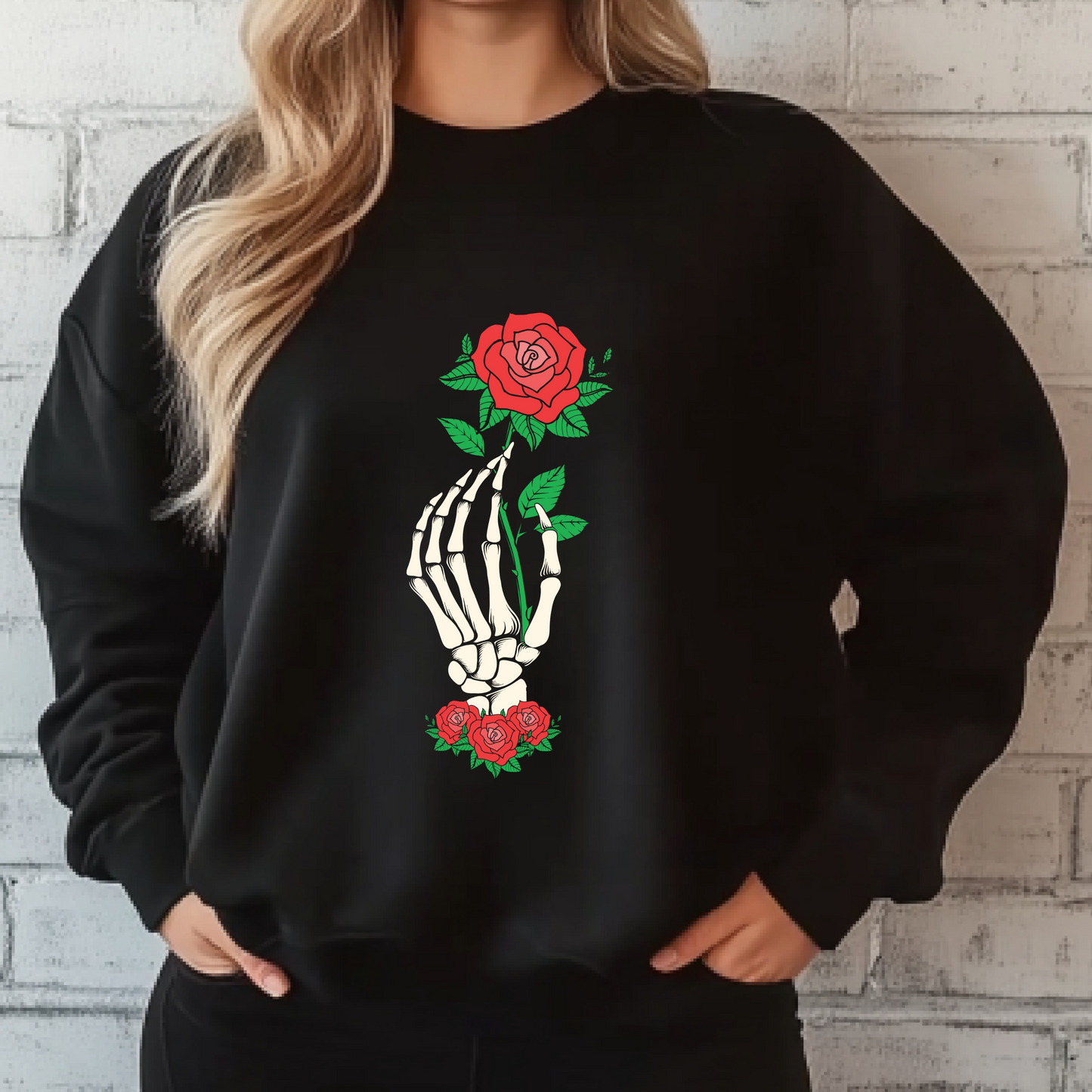 Valenteen Rose Crewneck